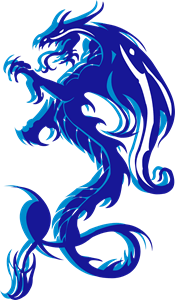Cool Blue Dragon Logo - Dragon Logo Vector (.CDR) Free Download