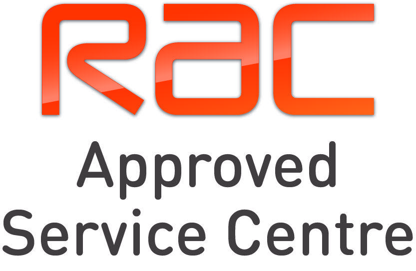 Red and White RAC Logo - Service Ford Models
