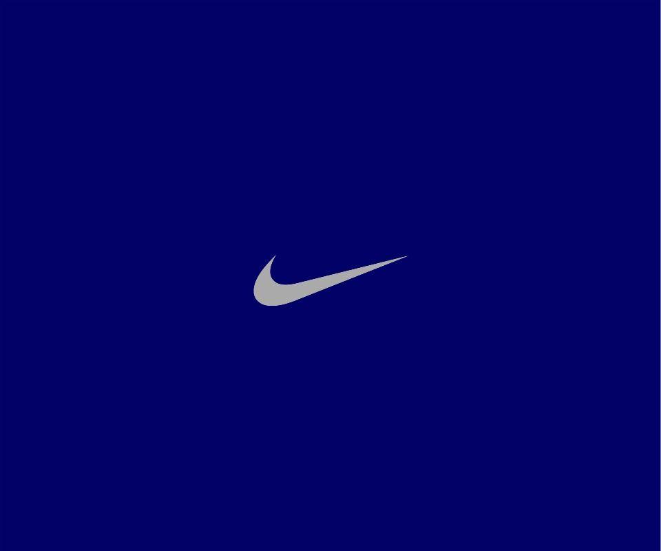 navy blue nike logo