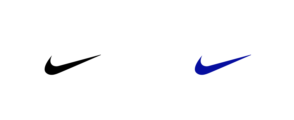 Blue and White Nike Logo - LogoDix