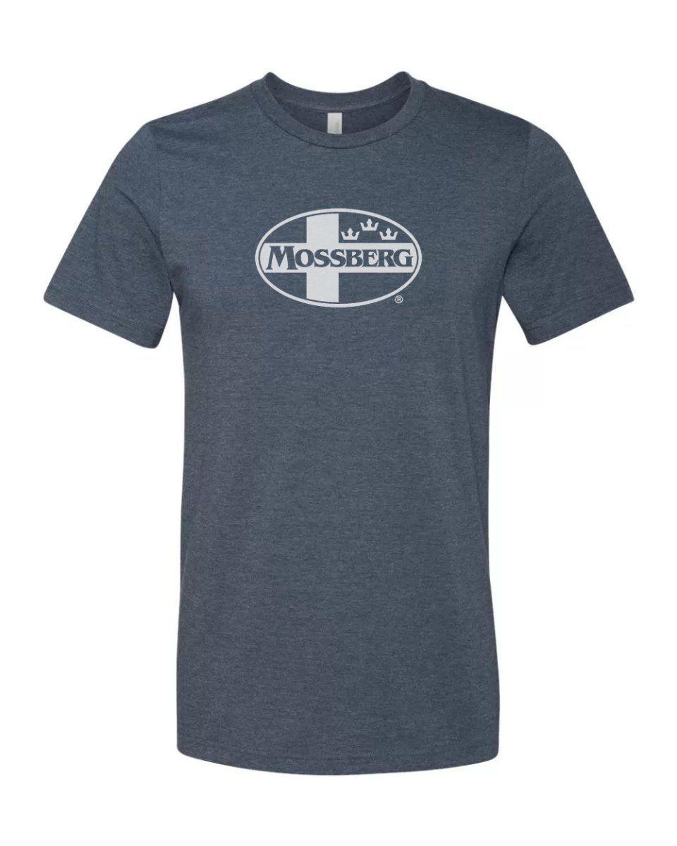 Navy Blue Oval Logo - Mossberg Oval Logo T-Shirt