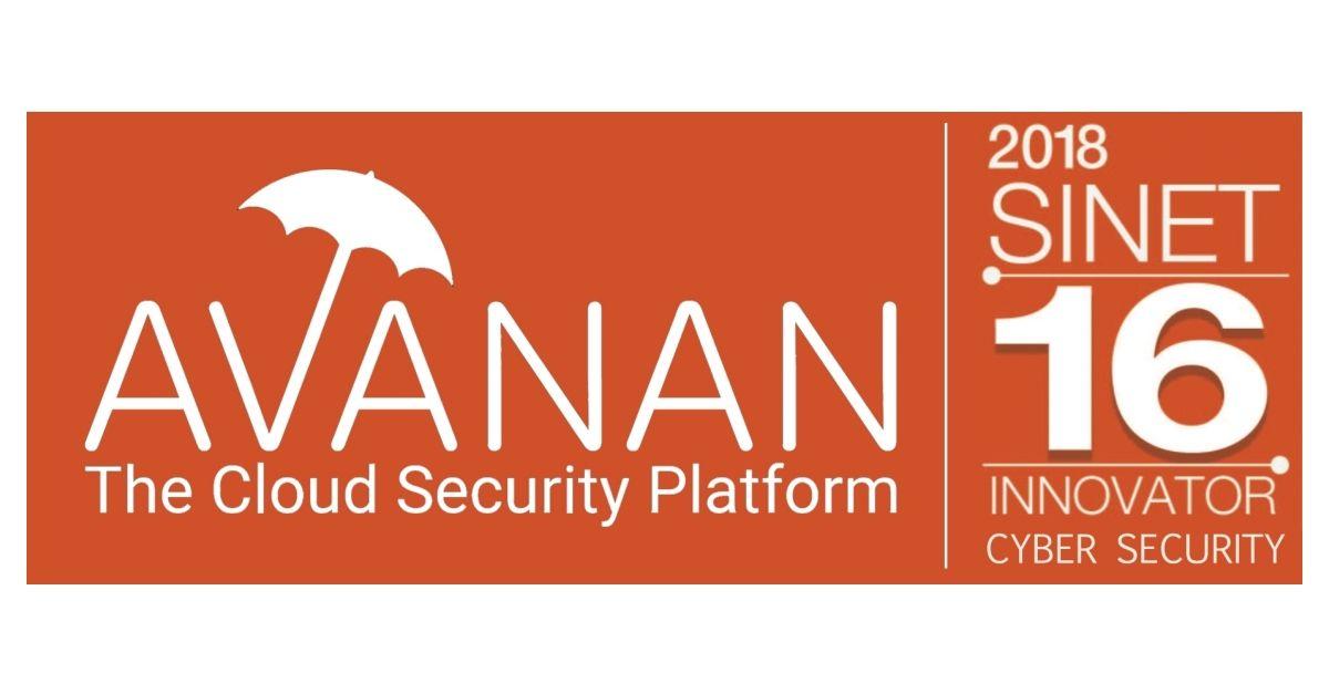 Avanan Logo - SINET Names Avanan a Cybersecurity Innovator