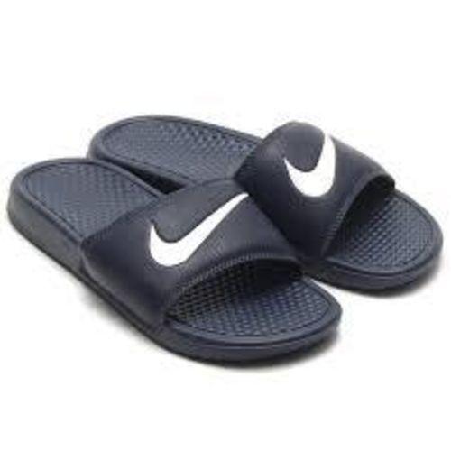 Dark Blue Nike Logo - Nike Benassi Swoosh Sz 14 M US Men's Navy Blue Slides Sports Sandals