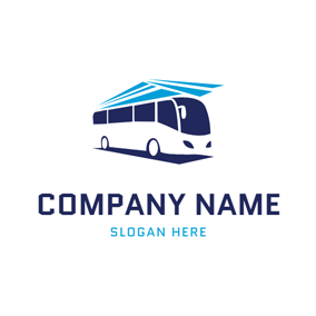 With Orange Circle Transportation Company Logo - Free Transportation Logo Designs | DesignEvo Logo Maker