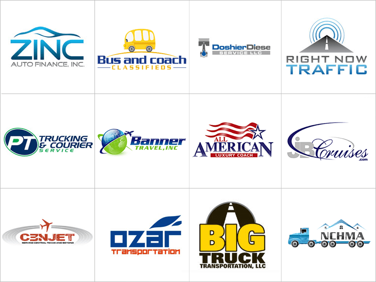Transportation Company Logo - Transportation Logo Designs by DesignVamp® for $39