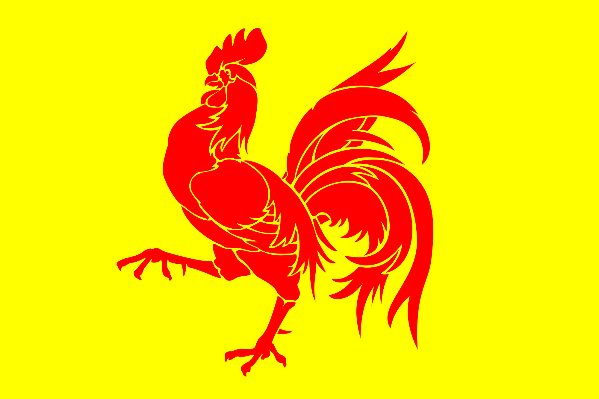 Most Famous Rooster Logo - Gallic rooster