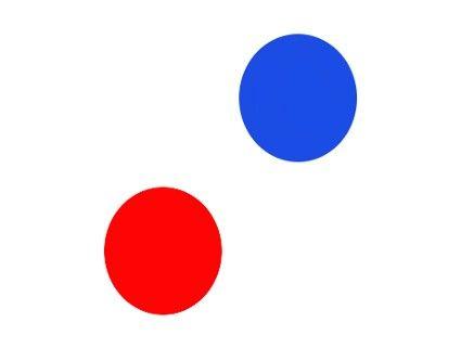 Blue and Red Dot Logo - Are You a Red Dot or a Blue Dot? – Beautiful Voyager – Medium