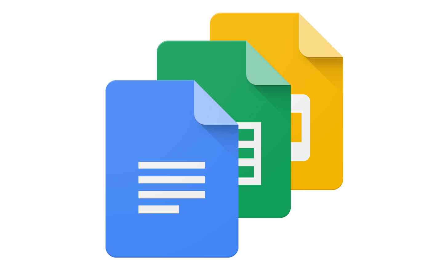 Google Slides App Logo - Google Docs Updated With Full Screen Reading, Sheets And Slides