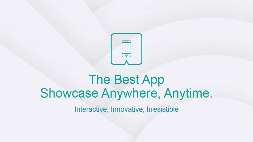 Google Slides App Logo - Best Mobile Application Google Slides Presentation Template - SlideSalad