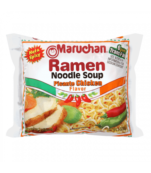 Maruchan Ramen Noodles Logo - Maruchan Ramen Noodles - Picante Chicken Flavour - 3oz (85g ...