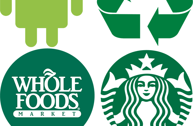 Most Popular Green Logo - Green Is Not The Most Eco-Friendly Color According To Study
