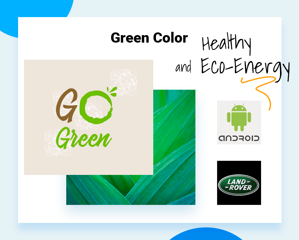 Green Colored Brand Logo - How to Choose the Best Logo Color Combinations for Your Company