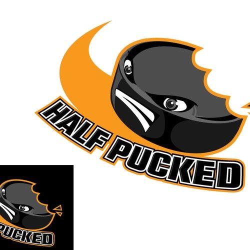 Funny Hockey Logo - Logo for Hockey Team jersey - Funny / Creative - Team Name 'Half ...