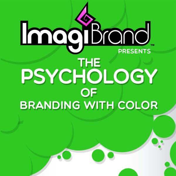 Green Colored Brand Logo - The Psychology of Green Branding [infographic]