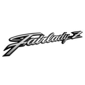 Fairlady Z Logo - Nissan Metal Fairlady Z Emblem - 240Z / 260Z / 280Z - 63805-E4100