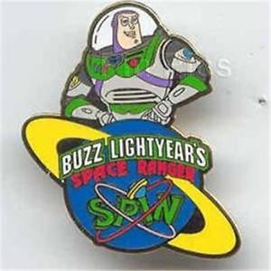 Space Ranger Logo - BUZZ LIGHTYEAR's SPACE RANGER SPIN ATTRACTION 2003 Toy Story DISNEY