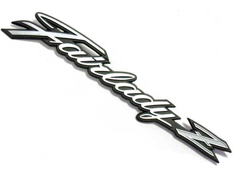 Fairlady Z Logo - JDM Datsun 240Z (S30) Fairlady Z Metal Fender Emblem , Z1 Motorsports