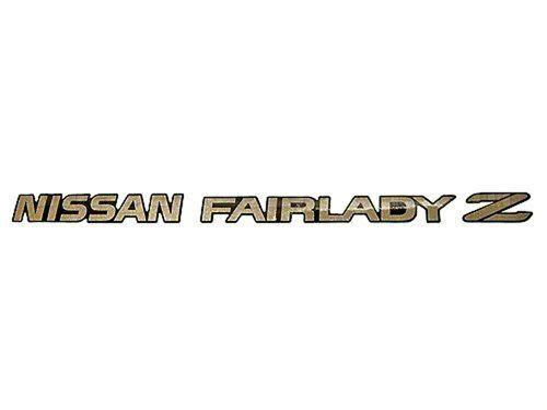 Fairlady Z Logo - Nissan Decals & Emblems OEM Fairlady Z Rear Emblem For 300Zx Z32 ...