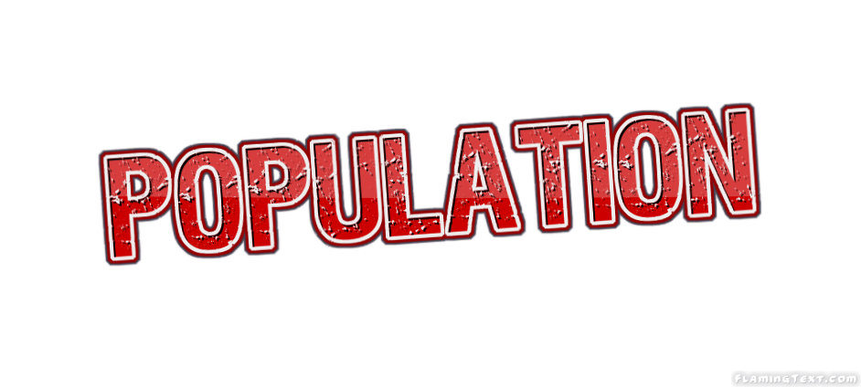 Red Word Logo - population Logo | Free Logo Design Tool from Flaming Text