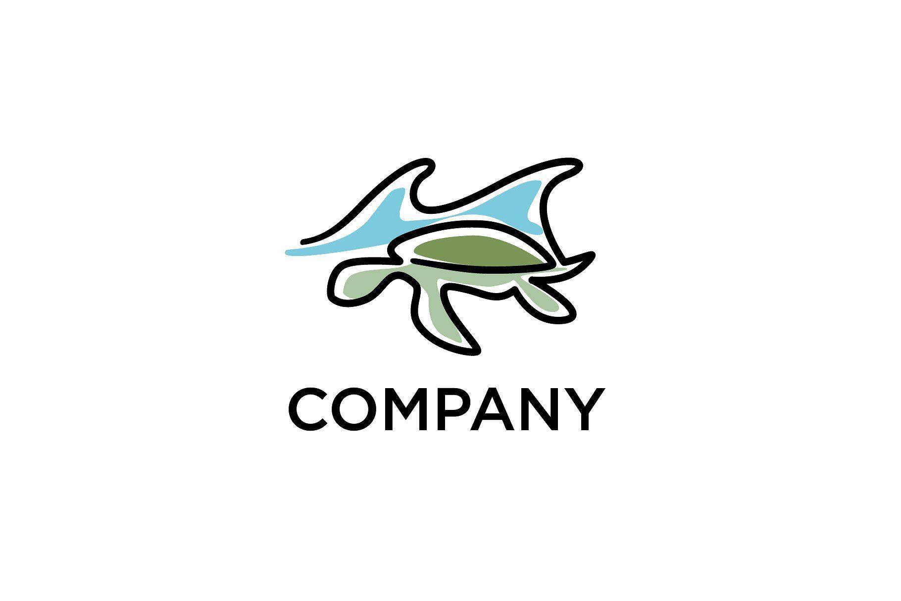 Turtle Logo - Sea Turtle Logo ~ Logo Templates ~ Creative Market