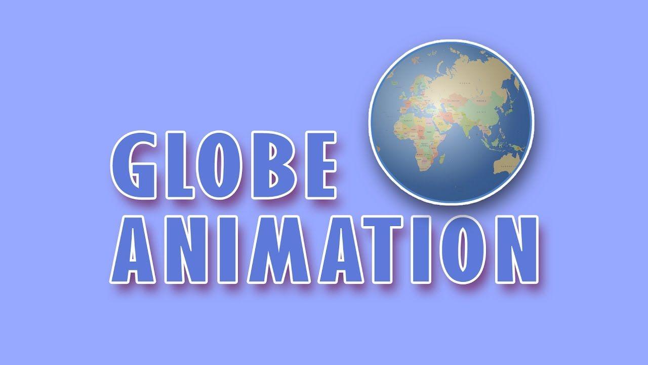World Globe Company Logo - Flash Animation Tutorial - 3D Animated Globe - YouTube