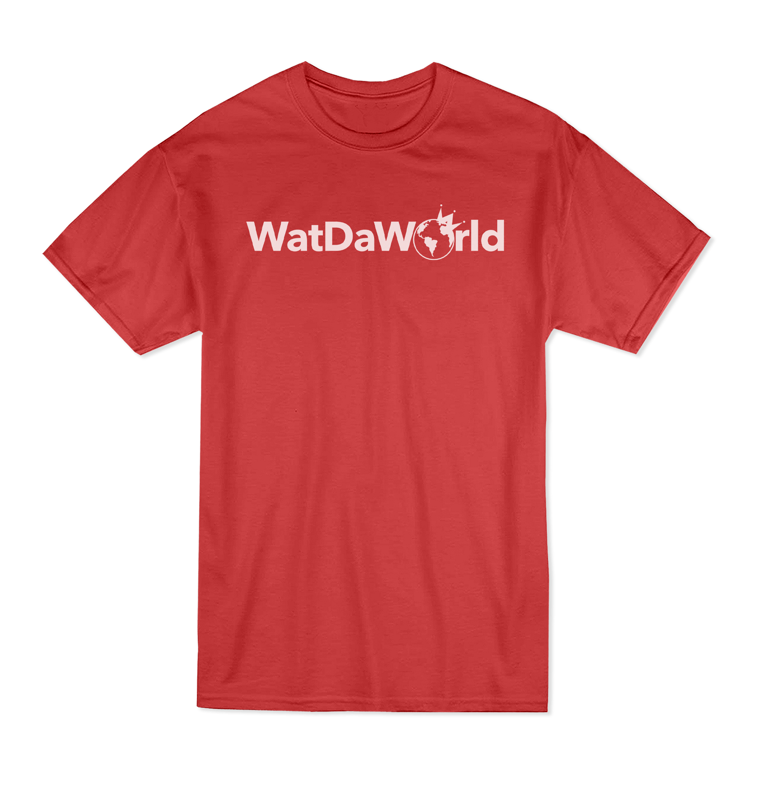 Red Word Logo - WDW Word Logo T Shirt Red