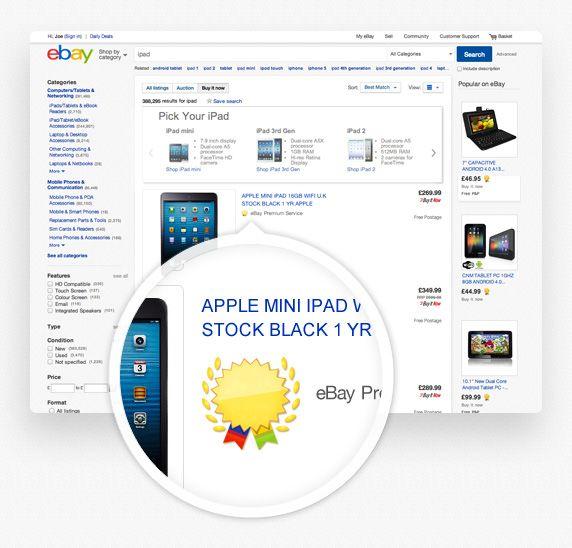 eBay Items with Logo - eBay UK : eBay Premium Service