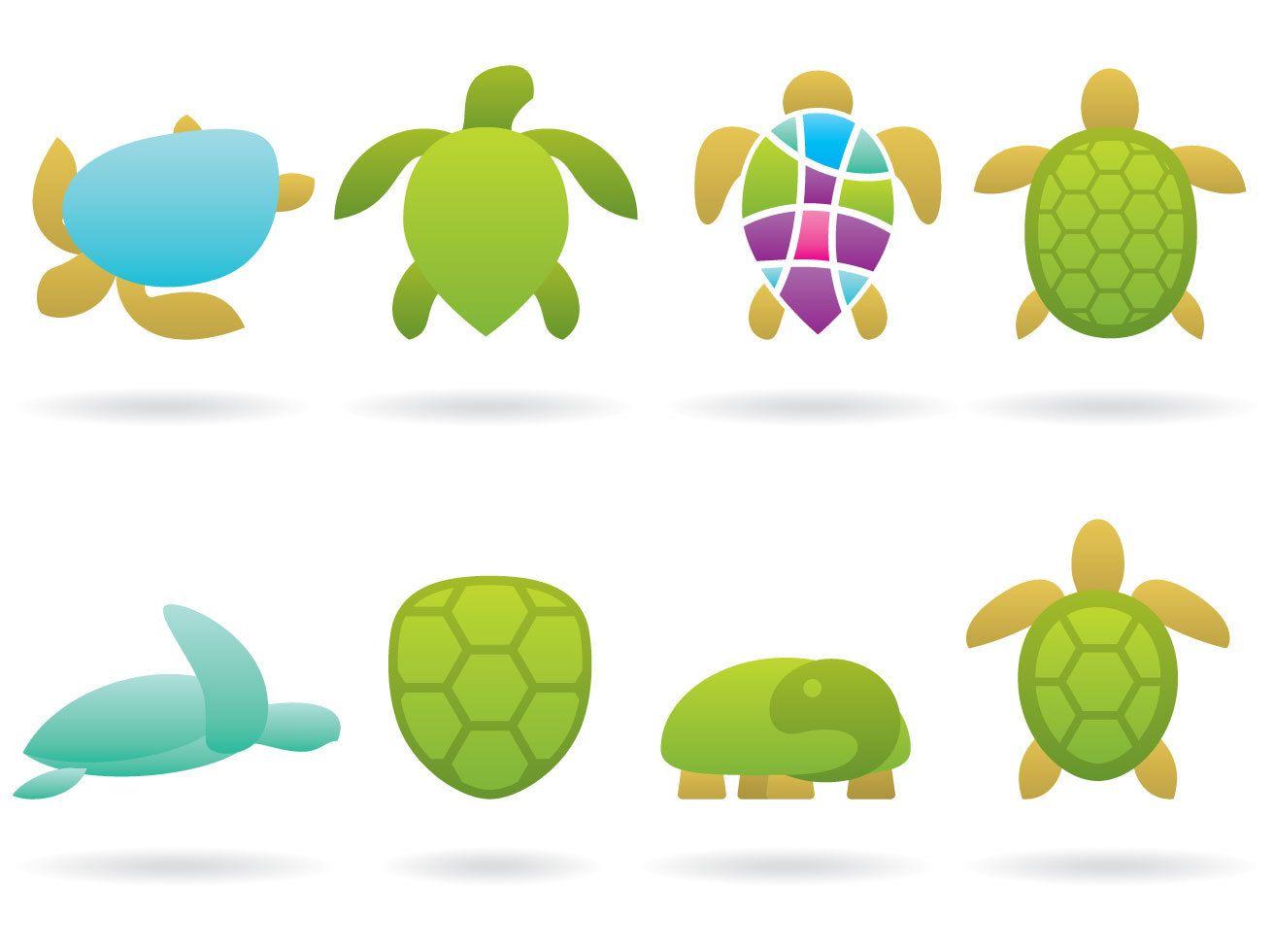 Turtle Logo - Turtle Logo Vectors Vector Art & Graphics | freevector.com
