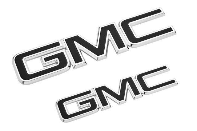 GMC Terrain Logo - 2018 - 2019 GMC Terrain Front & Rear GMC Emblem in Black 84416280 | eBay