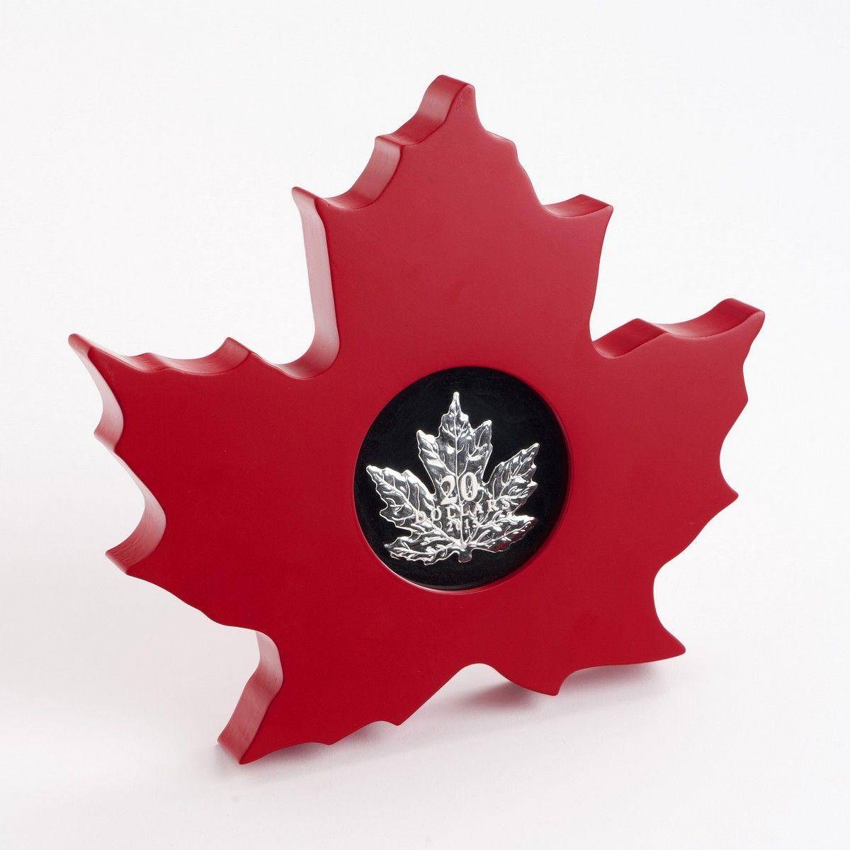 Canadian Maple Leaf Logo - 2015 $20 The Canadian Maple Leaf - Pure Silver Coin
