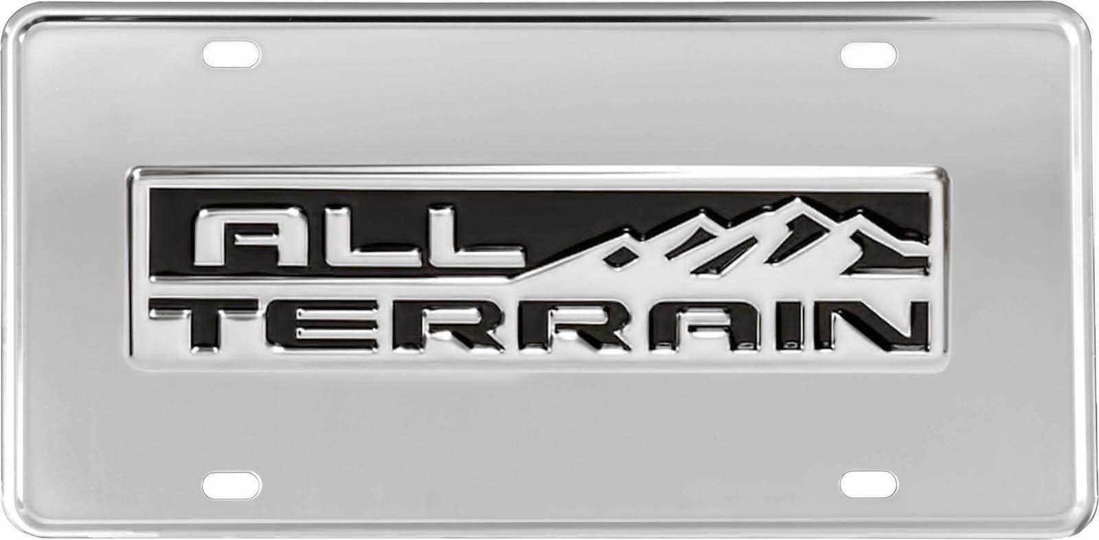 GMC Terrain Logo - Truck Hardware - Truck Hardware Gatorgear All Terrain License Plate