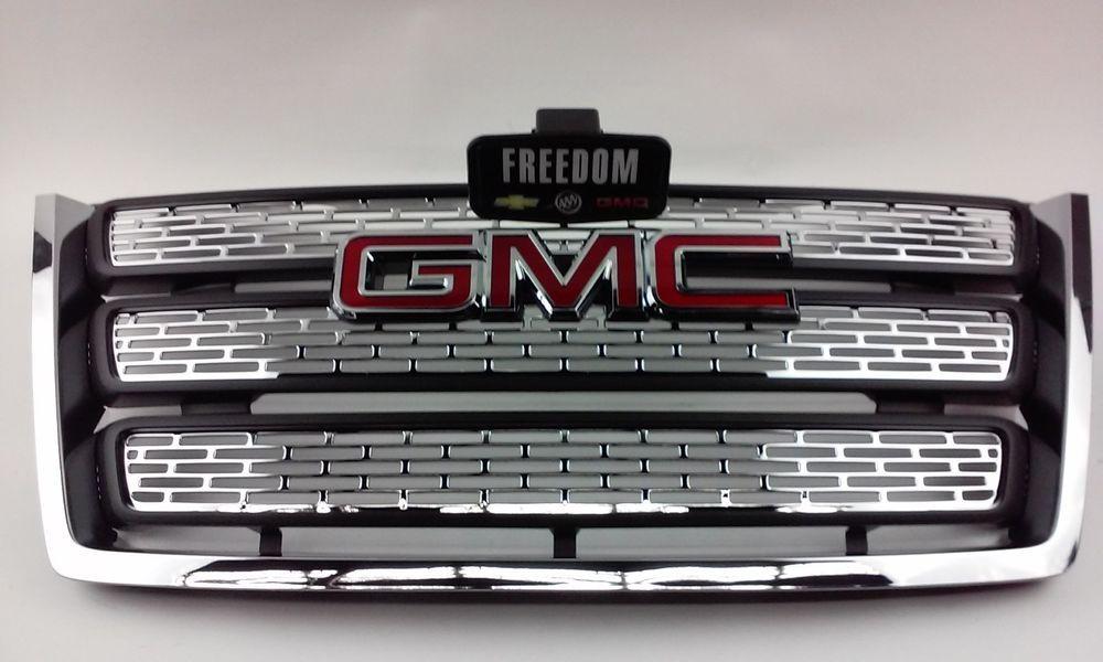 GMC Terrain Logo - GM 22765590 2010-2015 GMC TERRAIN CHROME GRILLE W/GMC LOGO | eBay