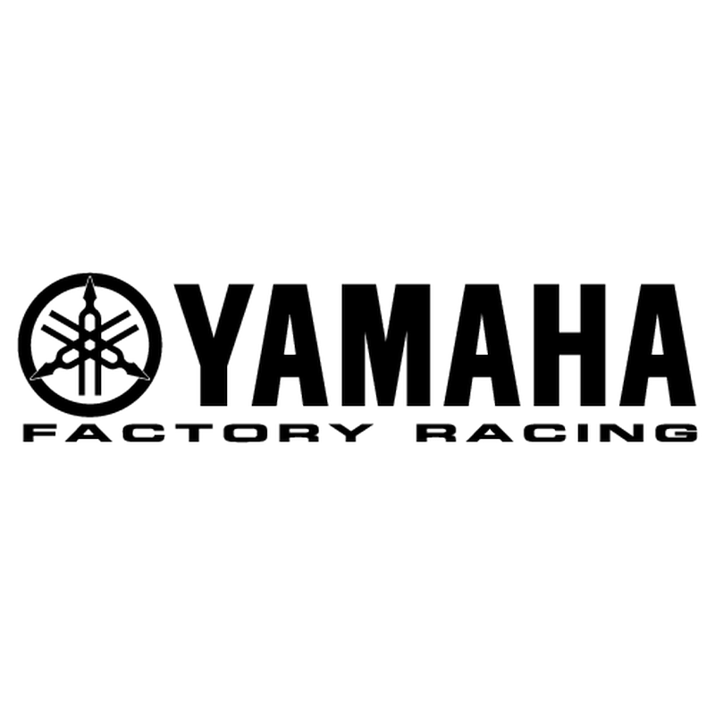 Yamaha Racing Logo - Yamaha Factory Racing logo decal