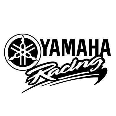 Yamaha Racing Logo - Yamaha Racing Logo Stickers (18 x 10 cm) - ステッカー