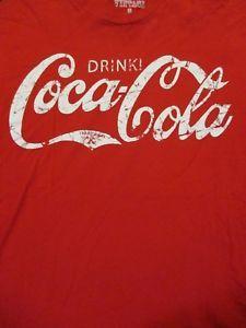 Coca-Cola Classic Logo - L Red COCA COLA CLASSIC SODA LOGO T Shirt By COCA COLA VINTAGE