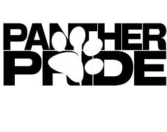 Panther Paw Logo - Panther print vinyl | Etsy