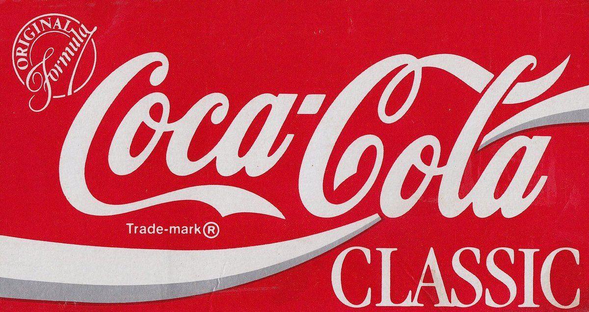 Coca-Cola Classic Logo - RetroNewsNow July announced