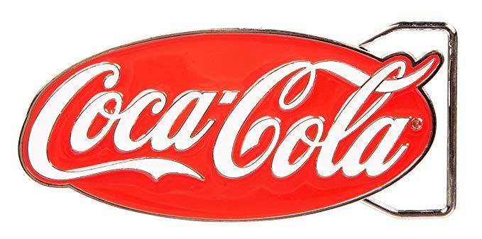 Coca-Cola Classic Logo - Coca Cola Classic Logo Buckle: Amazon.co.uk: Clothing