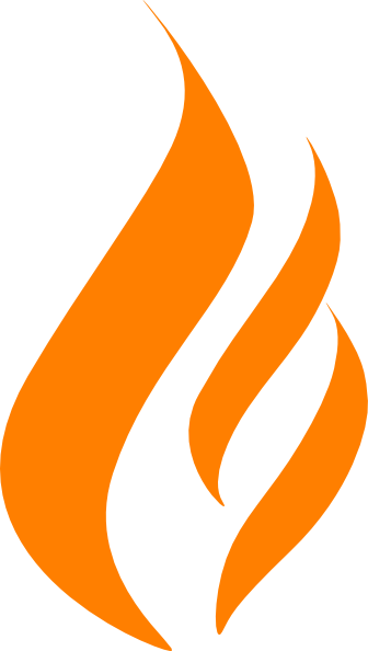 Simple Flame Logo - Maron Flame Logo Clip Art at Clker.com - vector clip art online ...