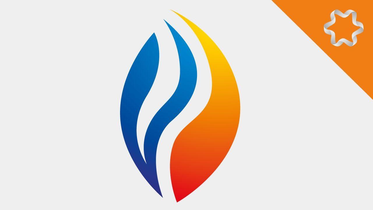 Simple Flame Logo - Simple Flame Fire Logo Design Tutorial in Adobe illustrator CC with ...