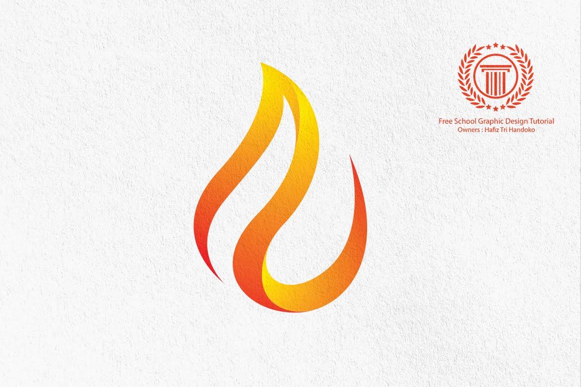 Simple Flame Logo - Fire Logos