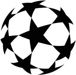 Black Star Ball Logo - UEFA Starball 