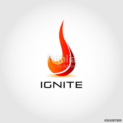 Simple Flame Logo - Simple Flame Logo Symbol Stock Image And Royalty Free Vector Files