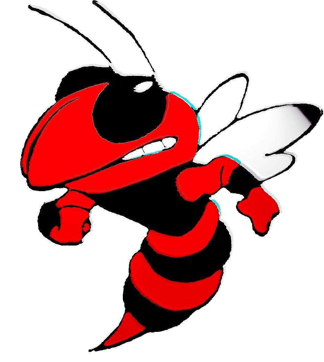 Black and Red Hornet Logo - MascotDB.com | Crystal City Hornets