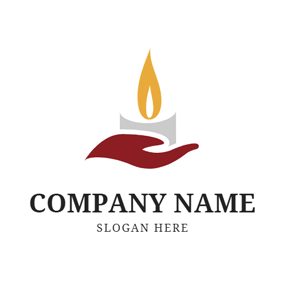 Simple Flame Logo - Free Fire Logo Designs | DesignEvo Logo Maker
