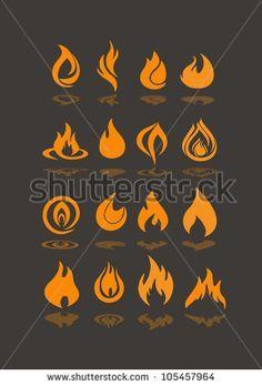 Simple Flame Logo - 75 Best Fire logos images | Logo branding, Brand design, Brand identity