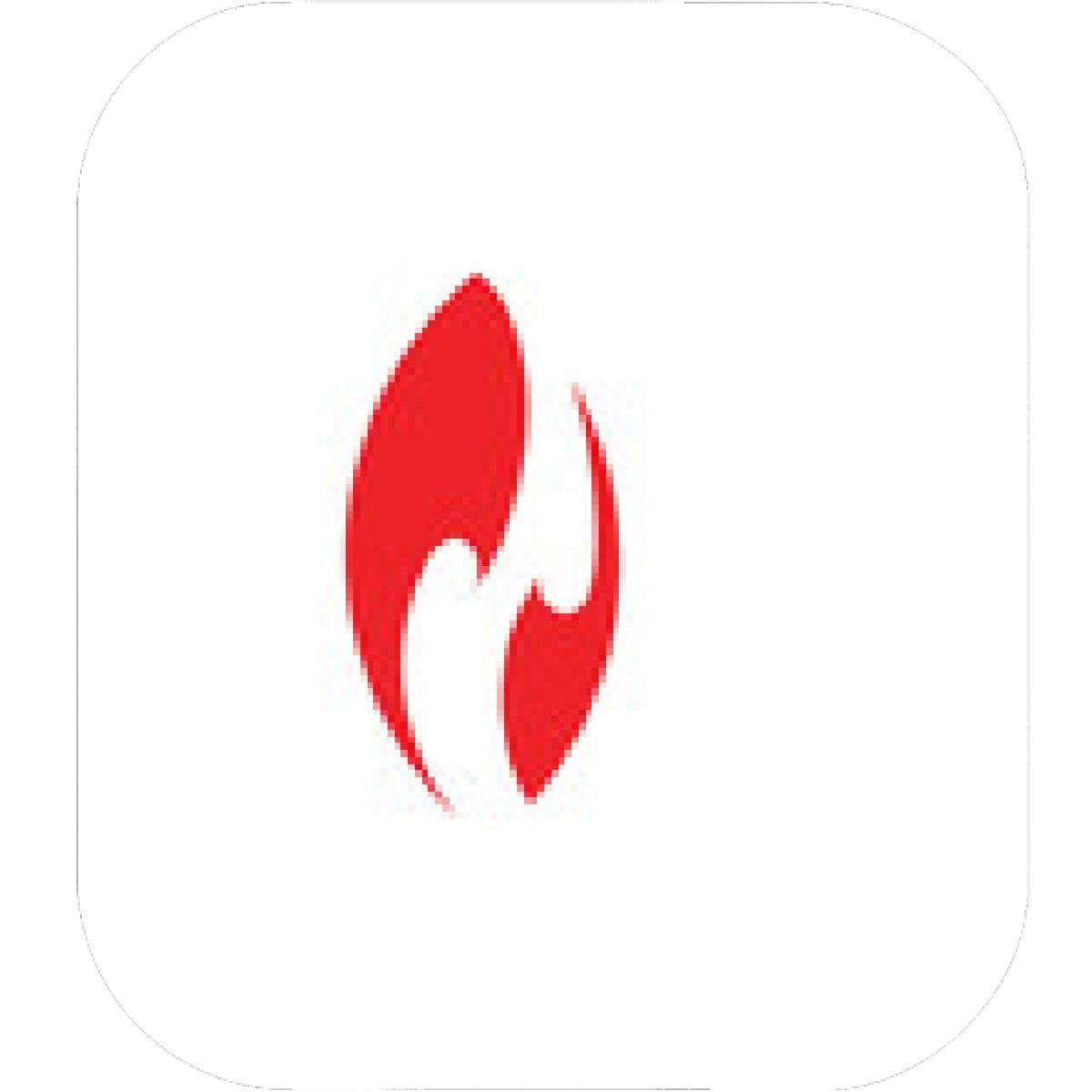 Simple Flame Logo - Designs – Mein Mousepad Design – Mousepad selbst designen