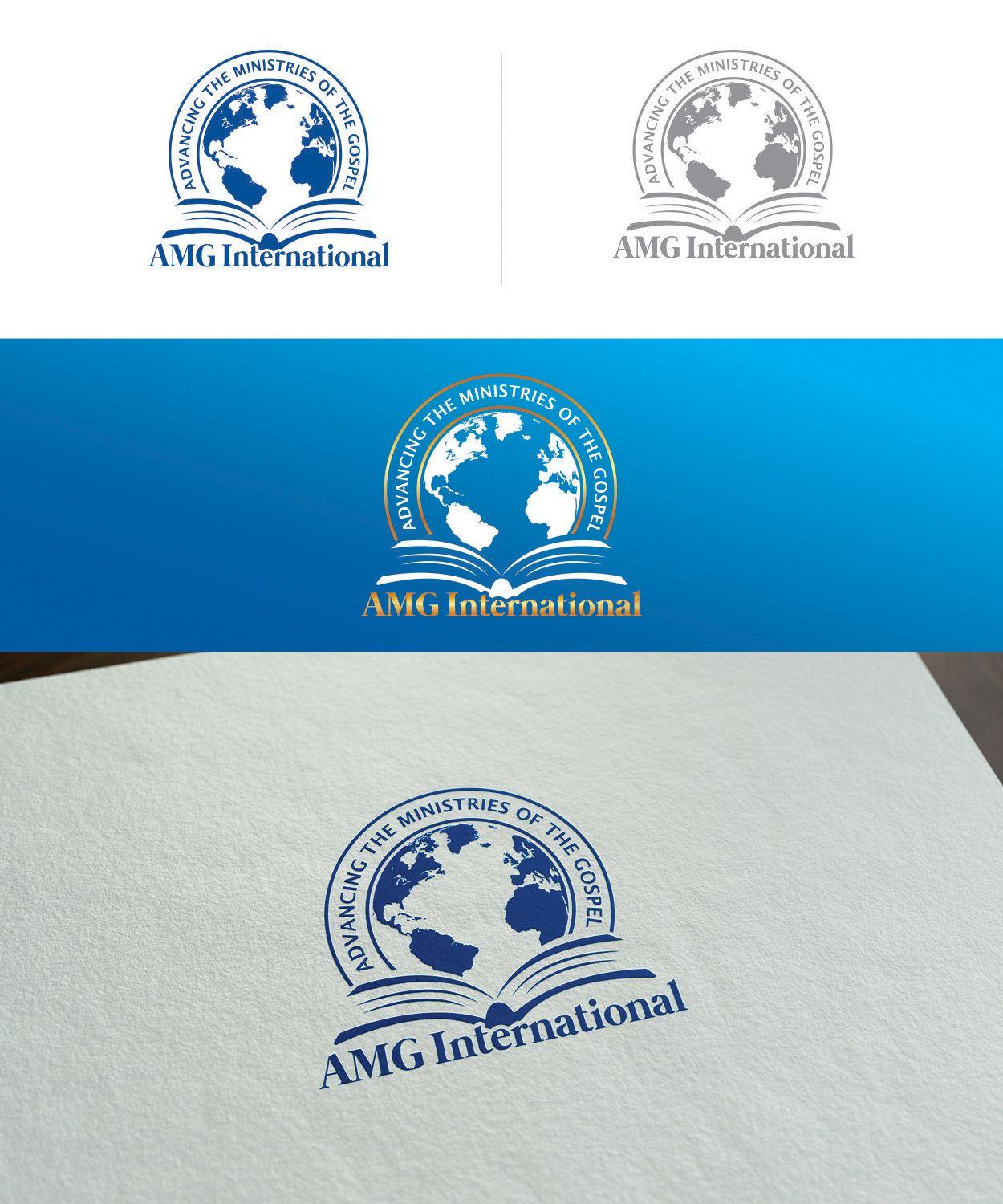 World Globe Company Logo - Serious, Feminine, Christian Logo Design for The logo should include