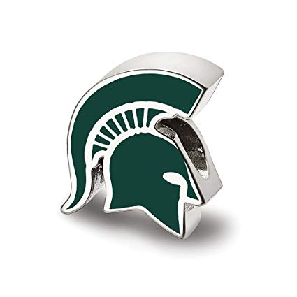 Spartan Head Logo - Amazon.com : Jewelry Stores Network Michigan State University ...