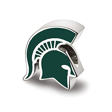 Spartan Head Logo - Amazon.com : Jewelry Stores Network Michigan State University